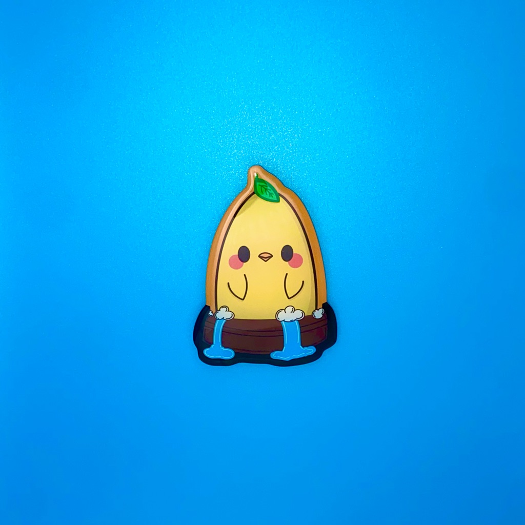 Acrylic Phone Grips (Spirited Away Themed Bubbleducky)